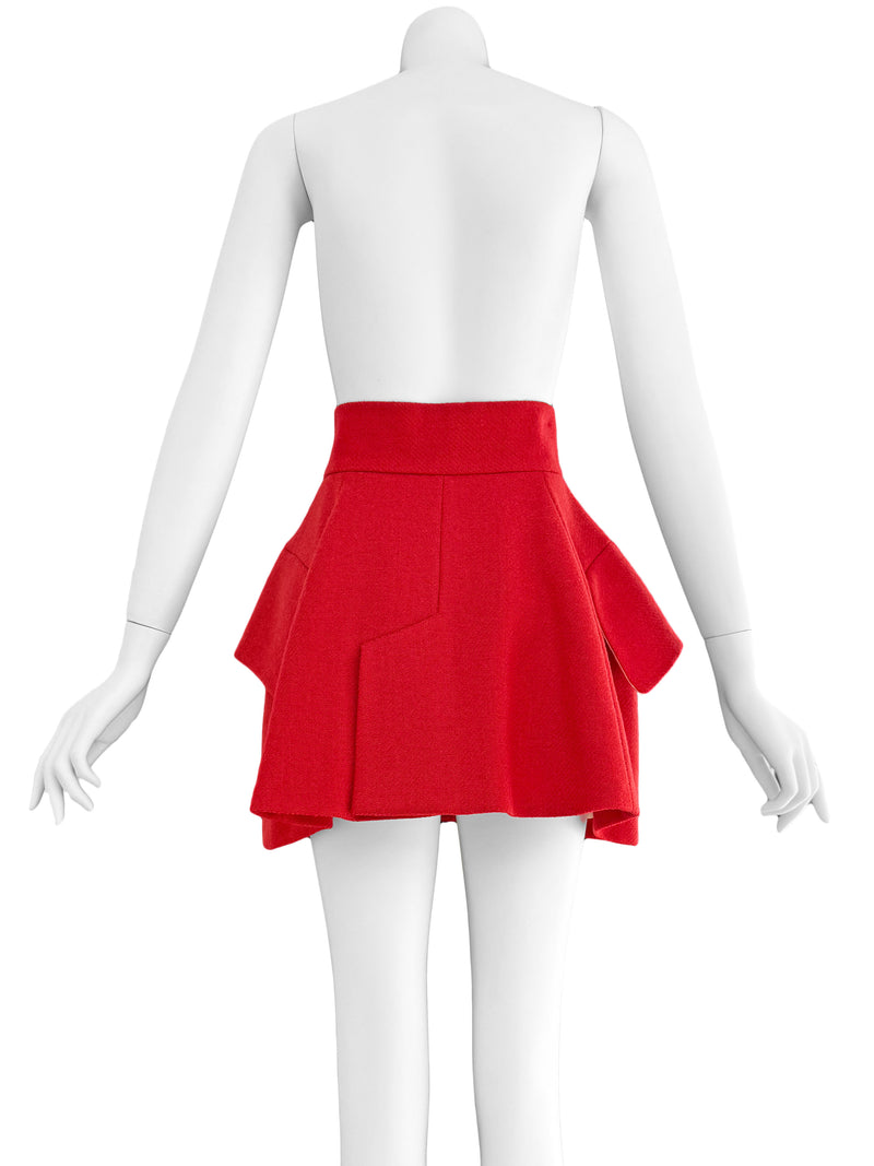 Vivienne Westwood 1995 Red Riding Skirt
