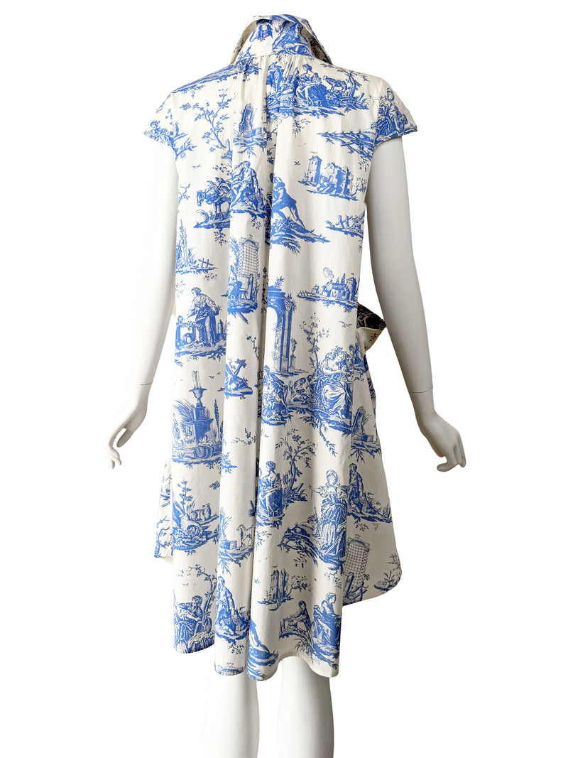 Vivienne Westwood Spring 1996 'Les Femmes' Toile Print Dress