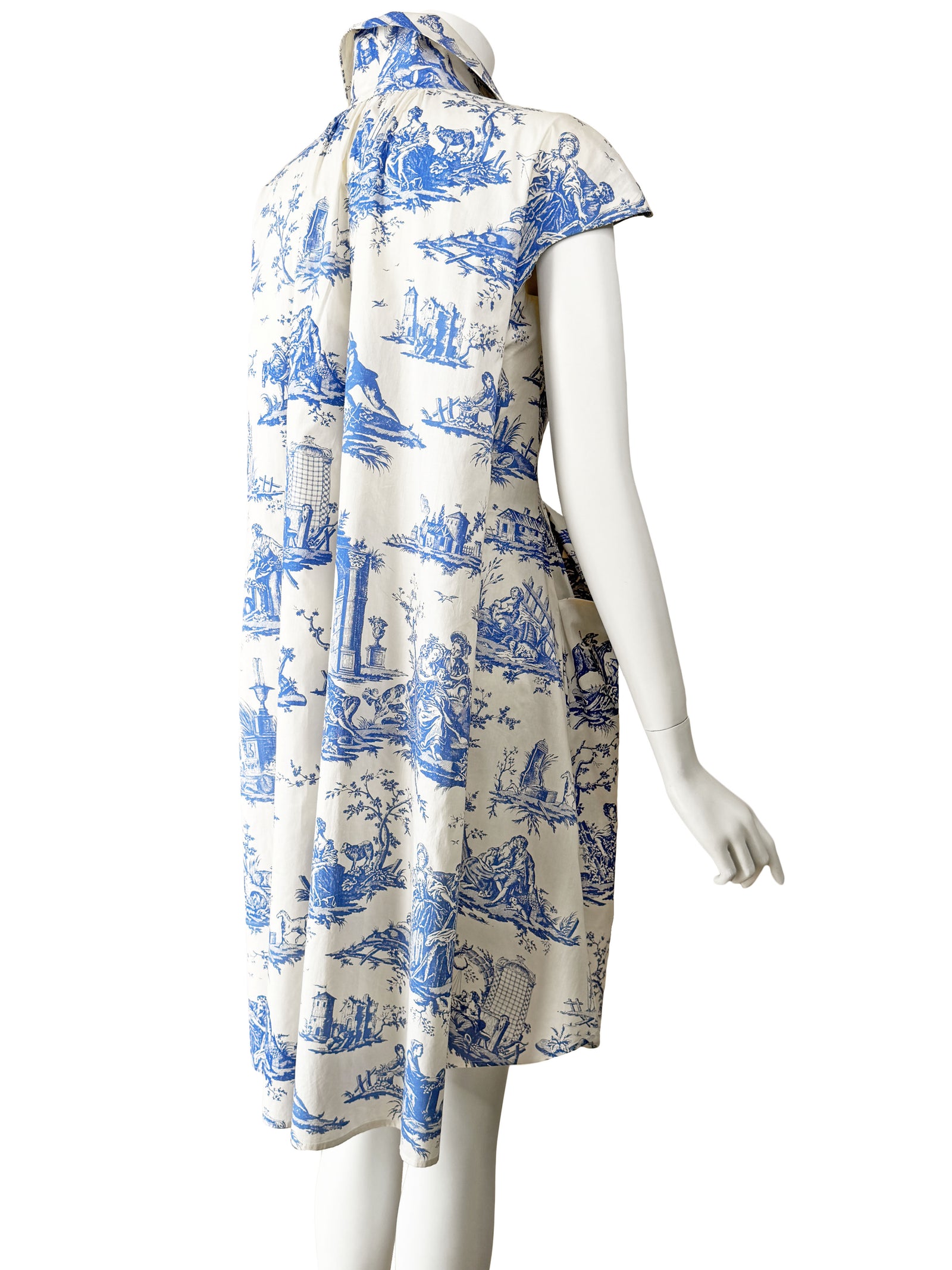 Vivienne Westwood Spring 1996 'Les Femmes' Toile Print Dress