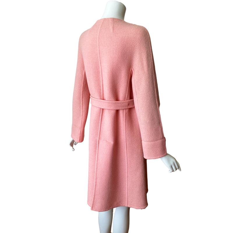 Bernard Perris 1970s Pink Wool Coat