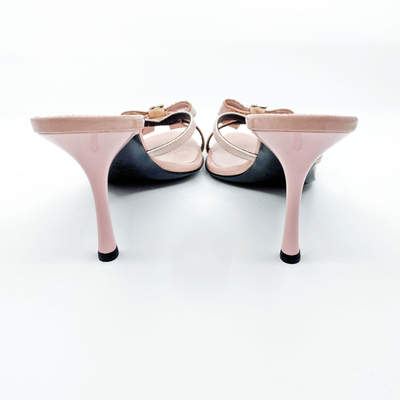 Y2K John Galliano Dior Pink Kitten Heel Mules