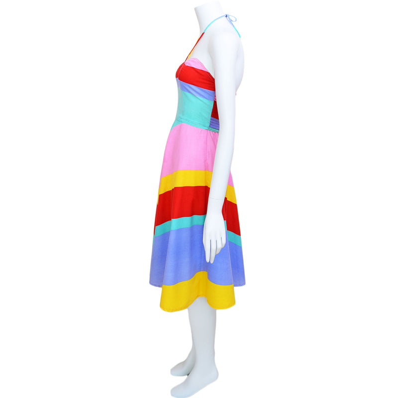 1970s Rainbow Dress
