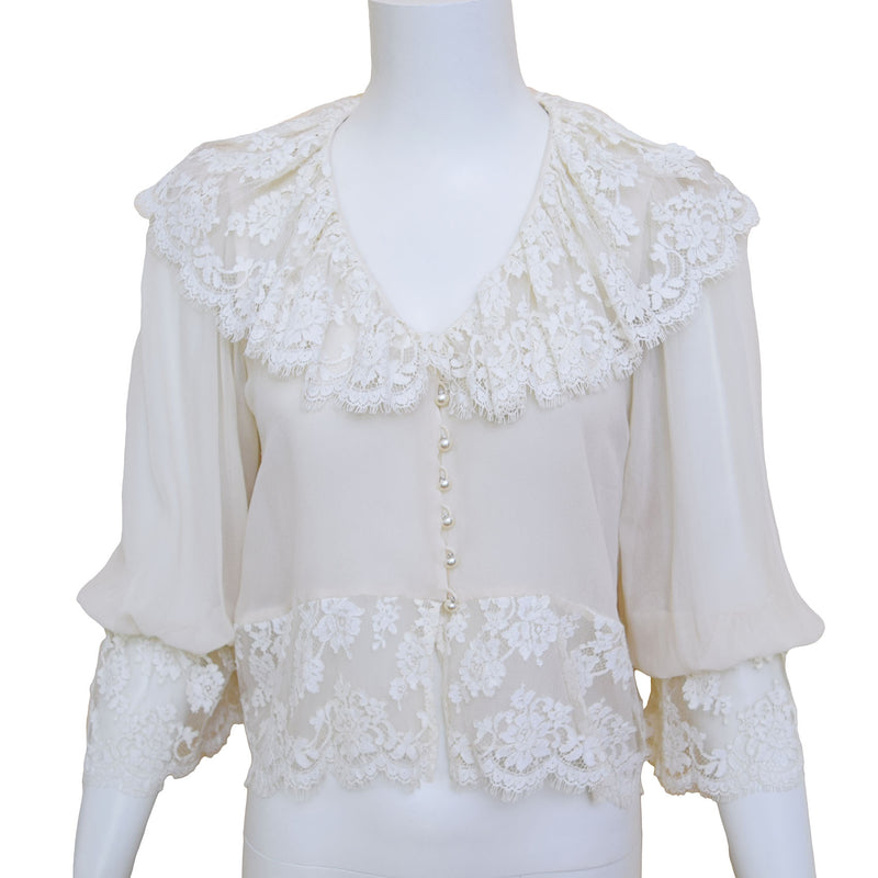 1980s Hanae Mori Blouse