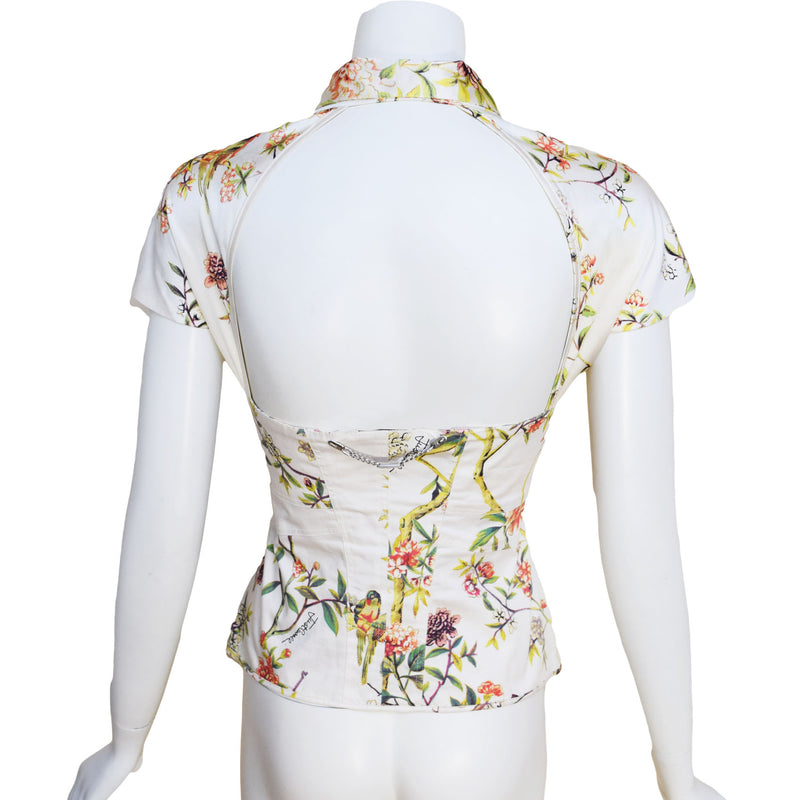 Just Cavalli Y2K Corset Top