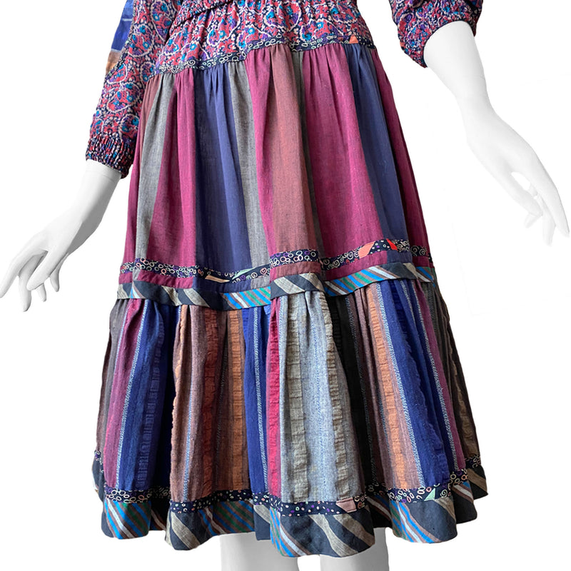 1980s Koos Van Den Akker Skirt Set