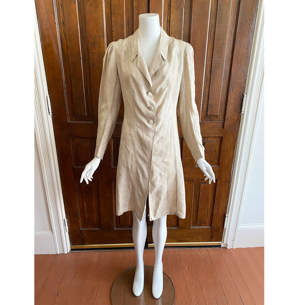 Antique Edwardian Linen Jacket