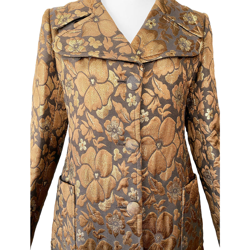 Miu Miu A/W 2004 Runway Brocade Coat
