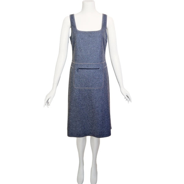 Miu Miu A/W 1999 Grey Wool Dress