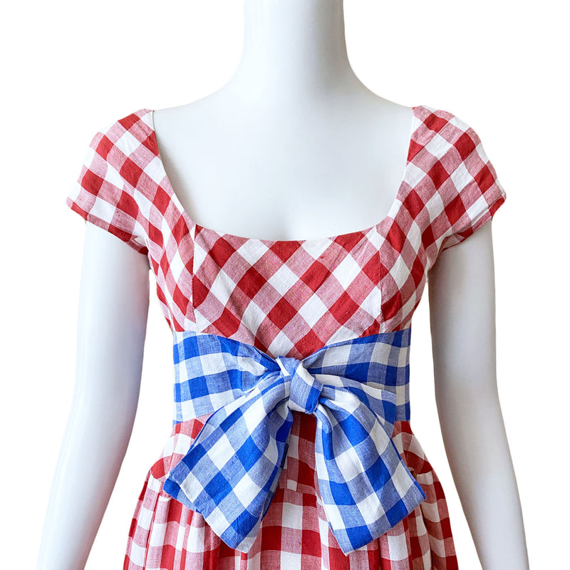 1990s Moschino Milkmaid Dress