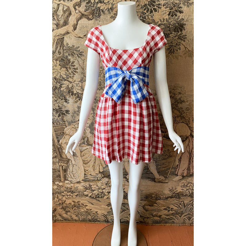 1990s Moschino Milkmaid Dress