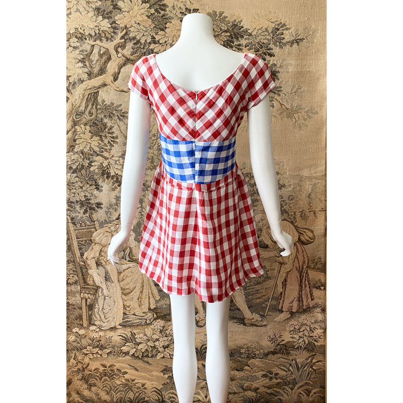 1990s Moschino Milkmaid Dress
