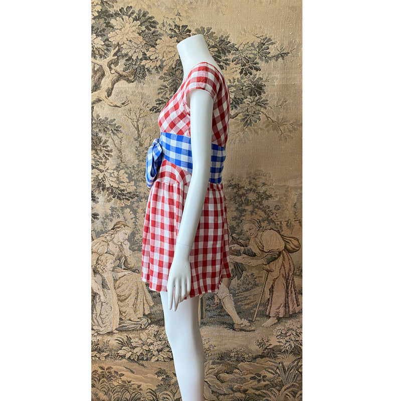 1990s Moschino Milkmaid Dress