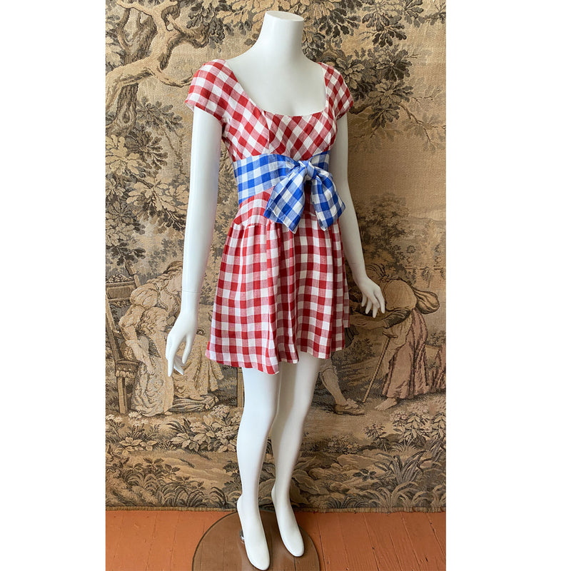 1990s Moschino Milkmaid Dress