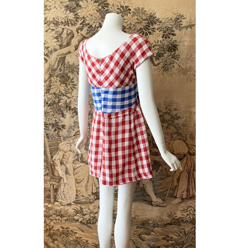 1990s Moschino Milkmaid Dress