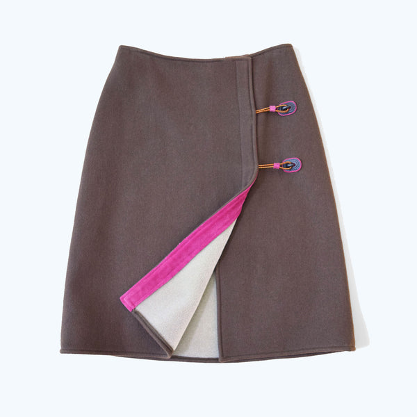 Miu Miu A/W 1999 Wool Tech Skirt