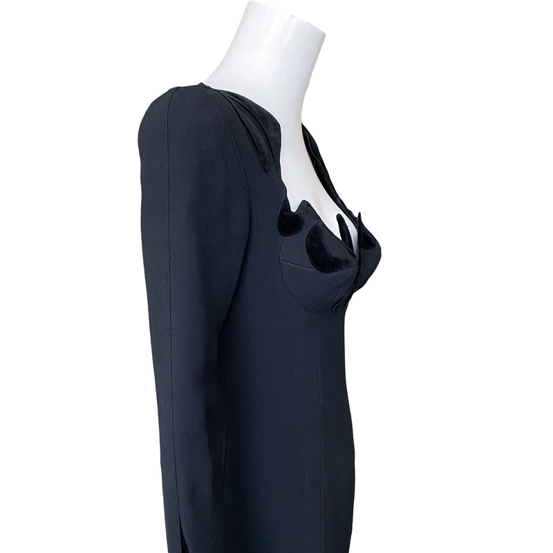 Thierry Mugler 1980s Wiggle Dress