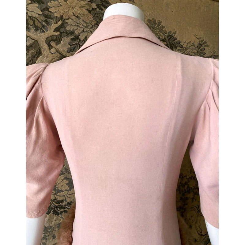 1930s Deco Dress & Jacket Set