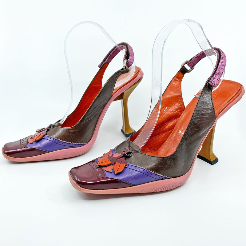 Prada A/W 2000 Acorn Heels