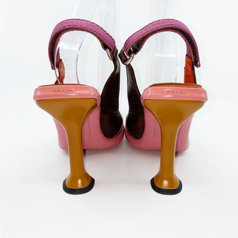Prada A/W 2000 Acorn Heels
