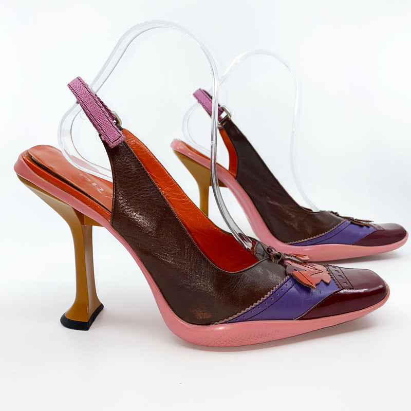 Prada A/W 2000 Acorn Heels