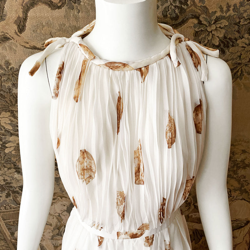 Valentino 1970s Seashell Print Dress