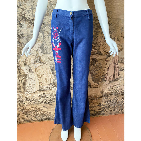 1970s Vote Jeans