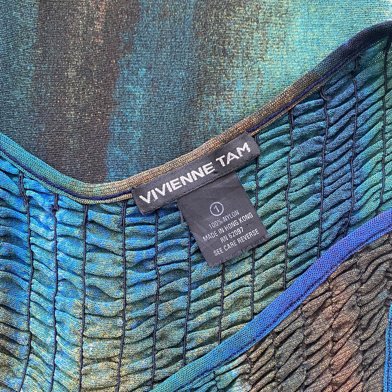 Vivienne Tam S/S 1998 Runway Mesh Dress