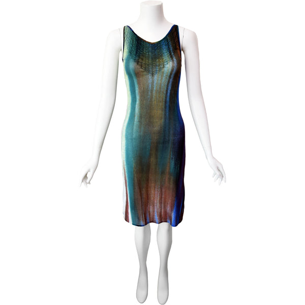 Vivienne Tam S/S 1998 Runway Mesh Dress